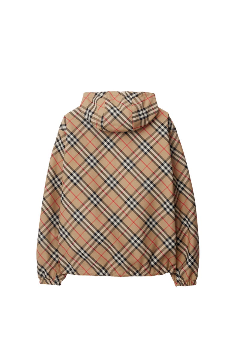 Burberry Reversible Check Jacket, Alternate, color, Sand