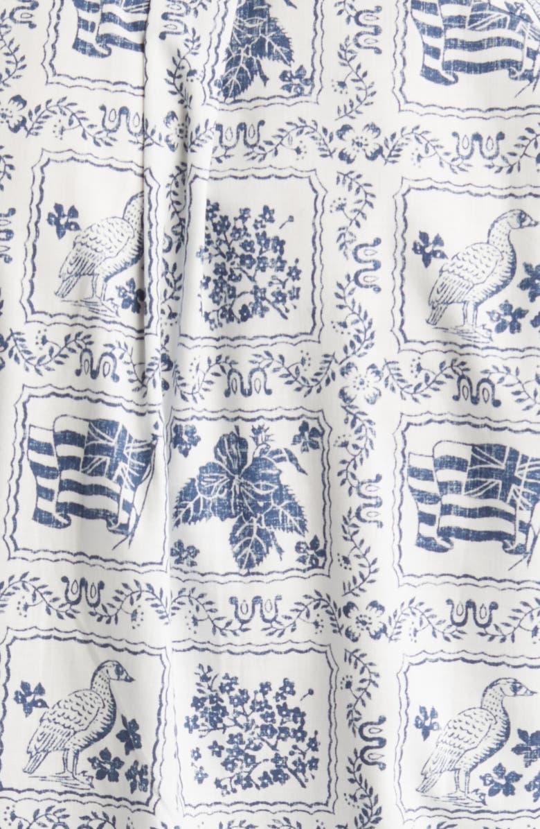 Reyn Spooner Lahaina Sailor Classic Fit Short Sleeve Button-Down Shirt, Alternate, color,