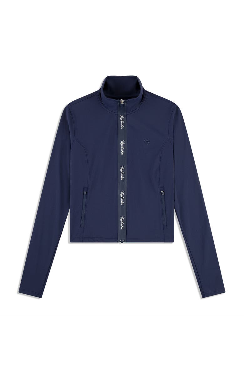 Sergio Tacchini Delfina Contour Track Jacket, Alternate, color, Maritime Blue