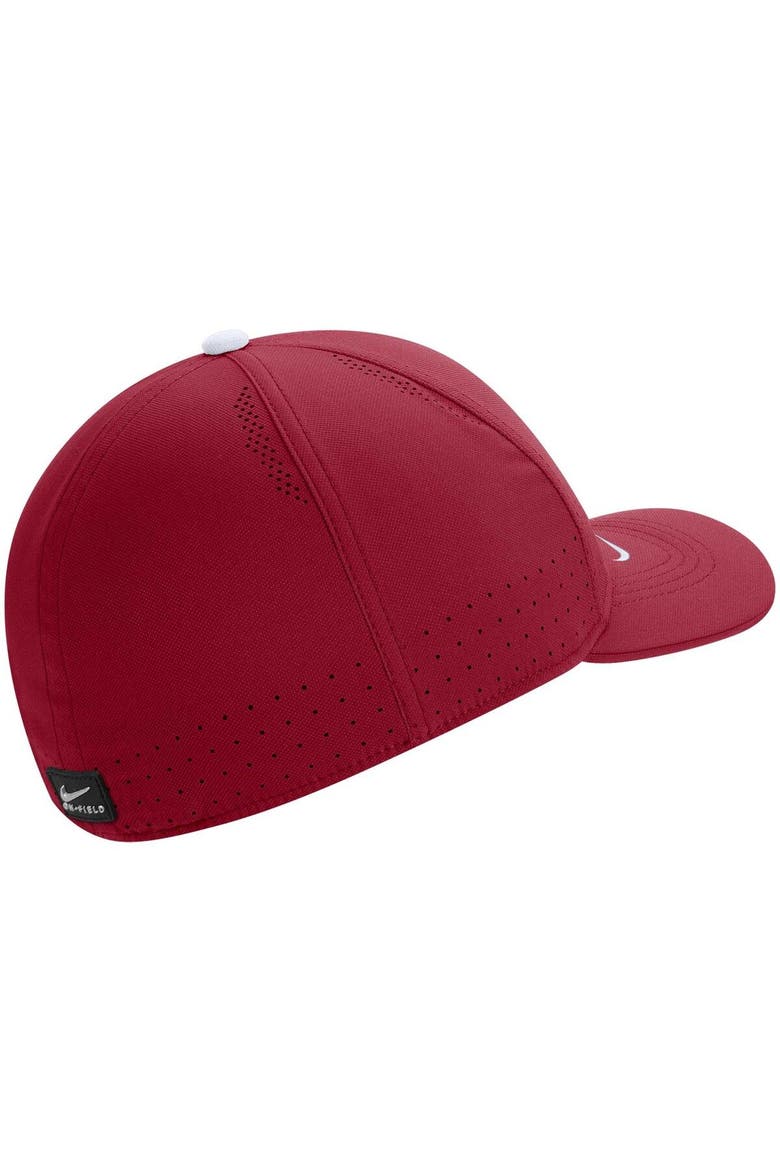 Men's Nike Crimson Washington State Cougars 2022 Sideline Classic99 Swoosh Performance Flex Hat, Alternate, color, Crimson