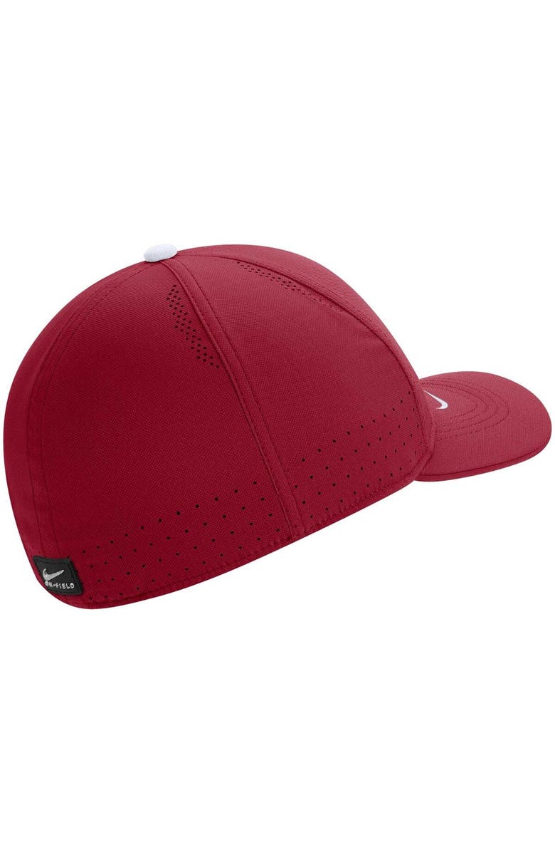 Nike Men's Nike Crimson Washington State Cougars 2022 Sideline Classic99 Swoosh Performance Flex Hat, Alternate, color, Crimson
