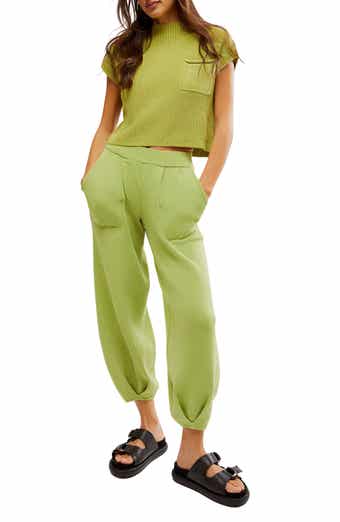 Free-est Freya Short Sleeve Sweater & Pants Set
