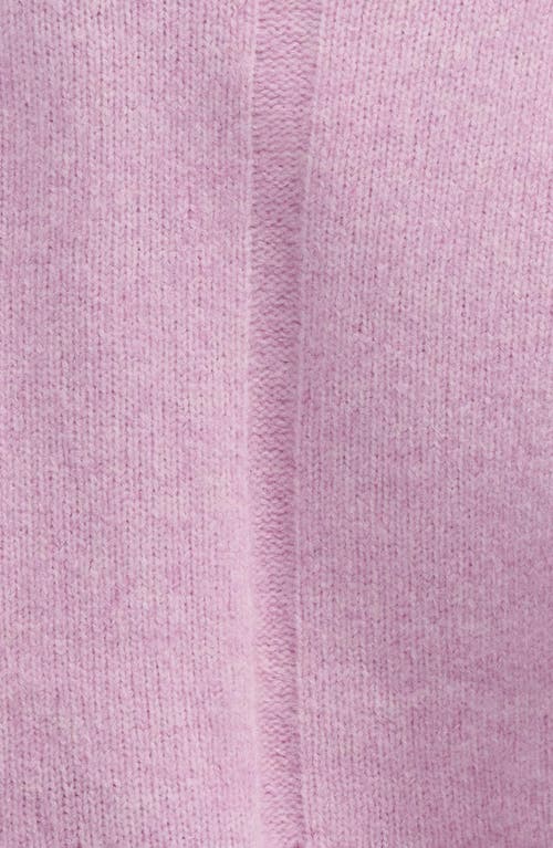 Barbour Anita Wool Blend Turtleneck Sweater In Lavender Purple