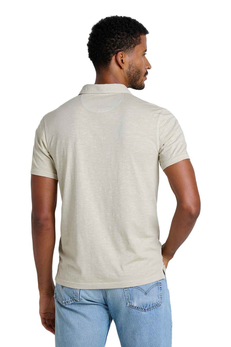 Men's Primo Short Sleeve Polo, Alternate, color, Pelican Chest Stripe