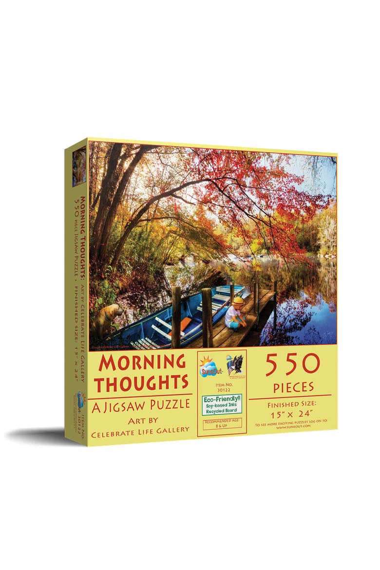 Morning Thoughts 550 piece Jigsaw Puzzle for Adults, Main, color, Multicolor
