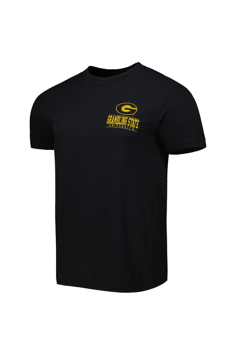 Men's Black Grambling Tigers Logo Campus Icon T-Shirt, Alternate, color, Black
