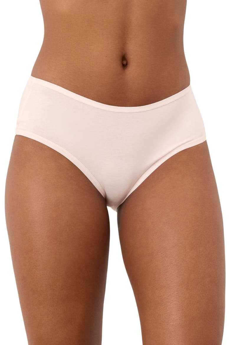 Everyday Mid Rise Hipster 5-Pack Made With Organic Cotton, Alternate, color, Core Edit