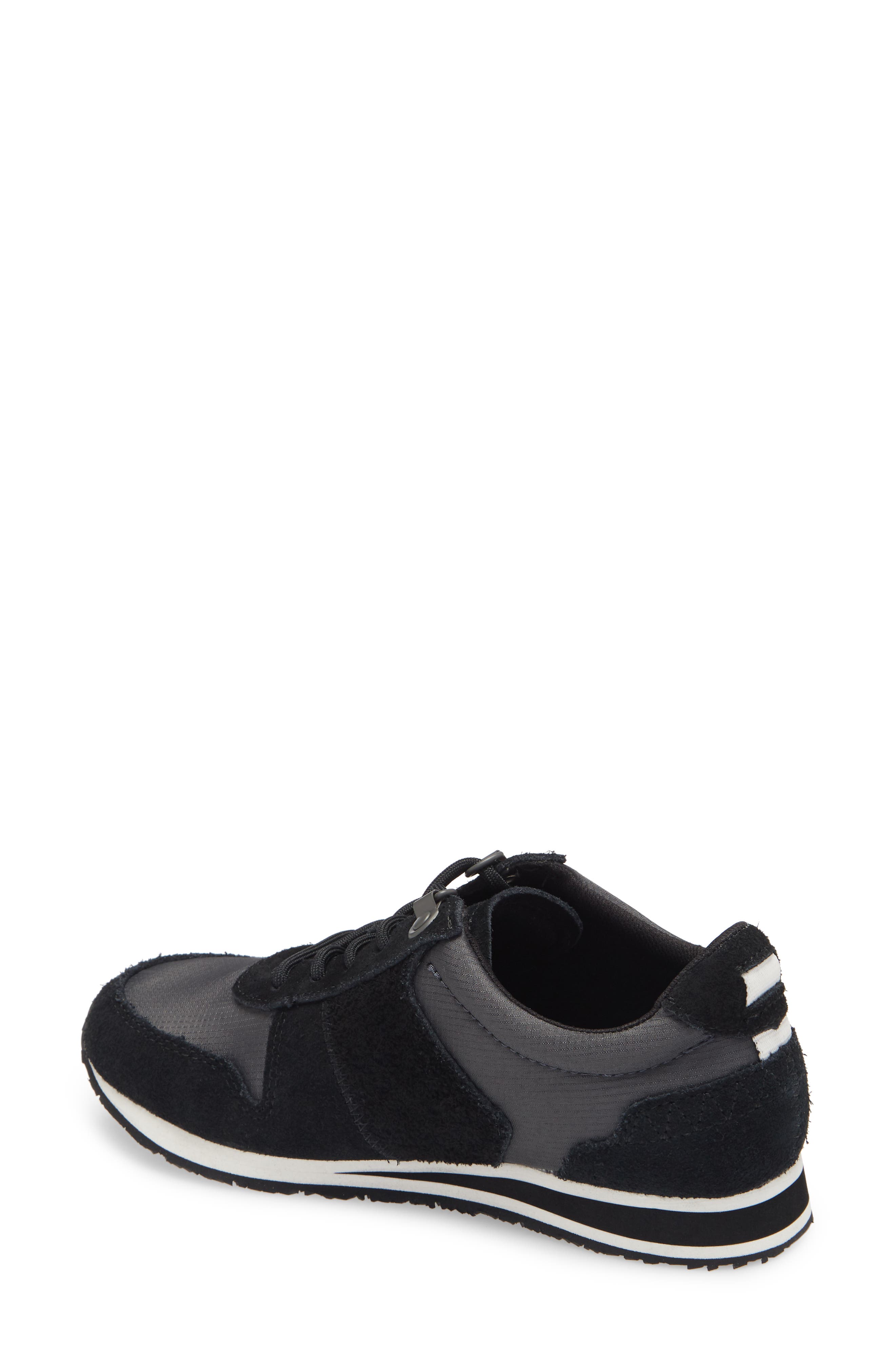 Highside 84 Low Top Sneaker, Alternate, color, BLACK SUEDE
