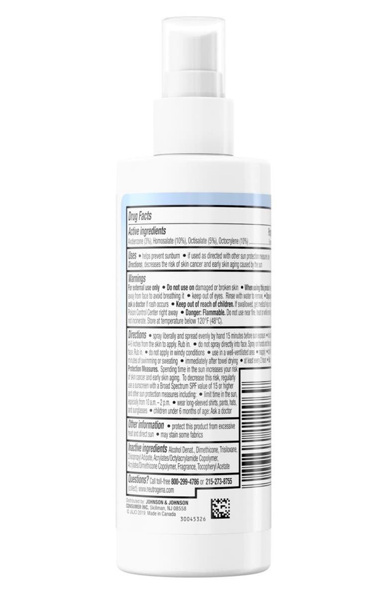 NEUTROGENA Ultra Sheer Face Mist - SPF 55, Alternate, color,