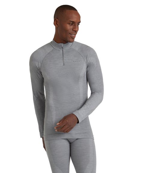 Wool Tech Zip Base Layer Top (Men)
