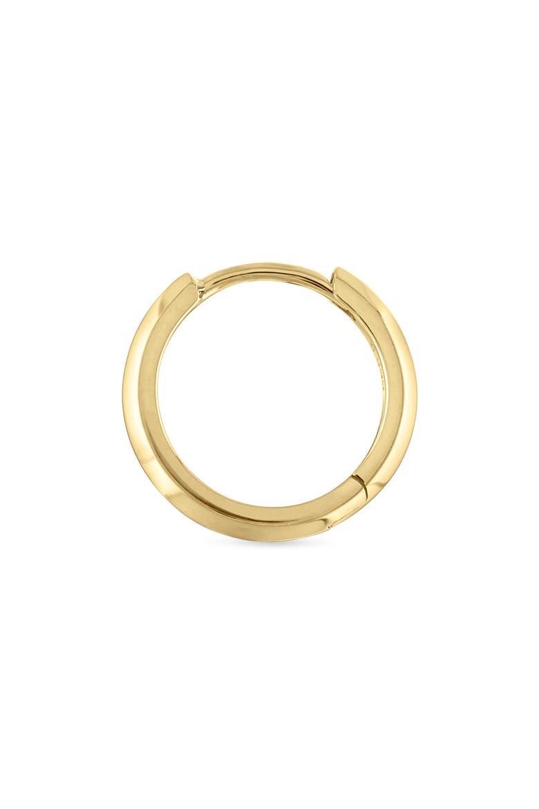 Vertex Single Hoop Earring, Alternate, color, YELLOW GOLD