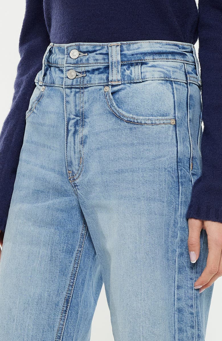 KanCan Gretchen Ultra High Rise Wide Leg Jeans, Alternate, color, Medium Wash