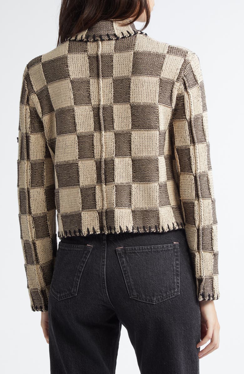 YanYan Shrunken Floral Embellished Cardigan, Alternate, color,