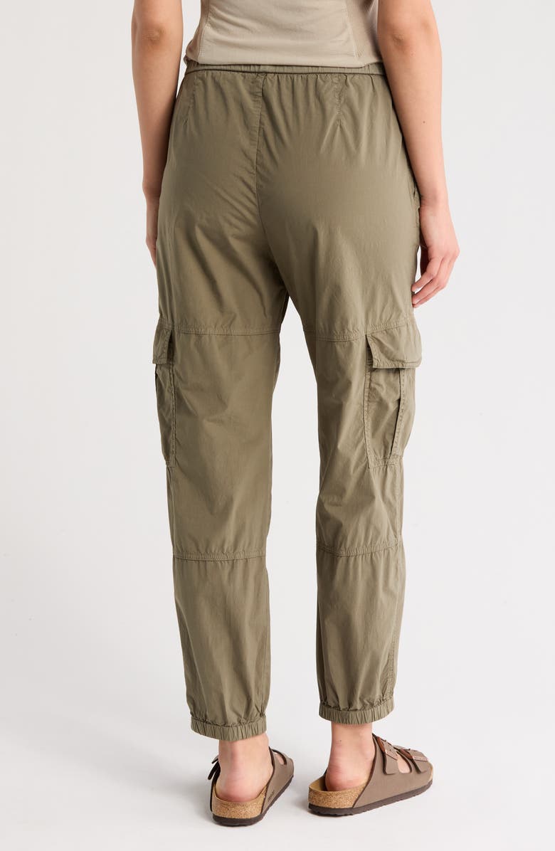 Stretch Poplin Cargo Pants