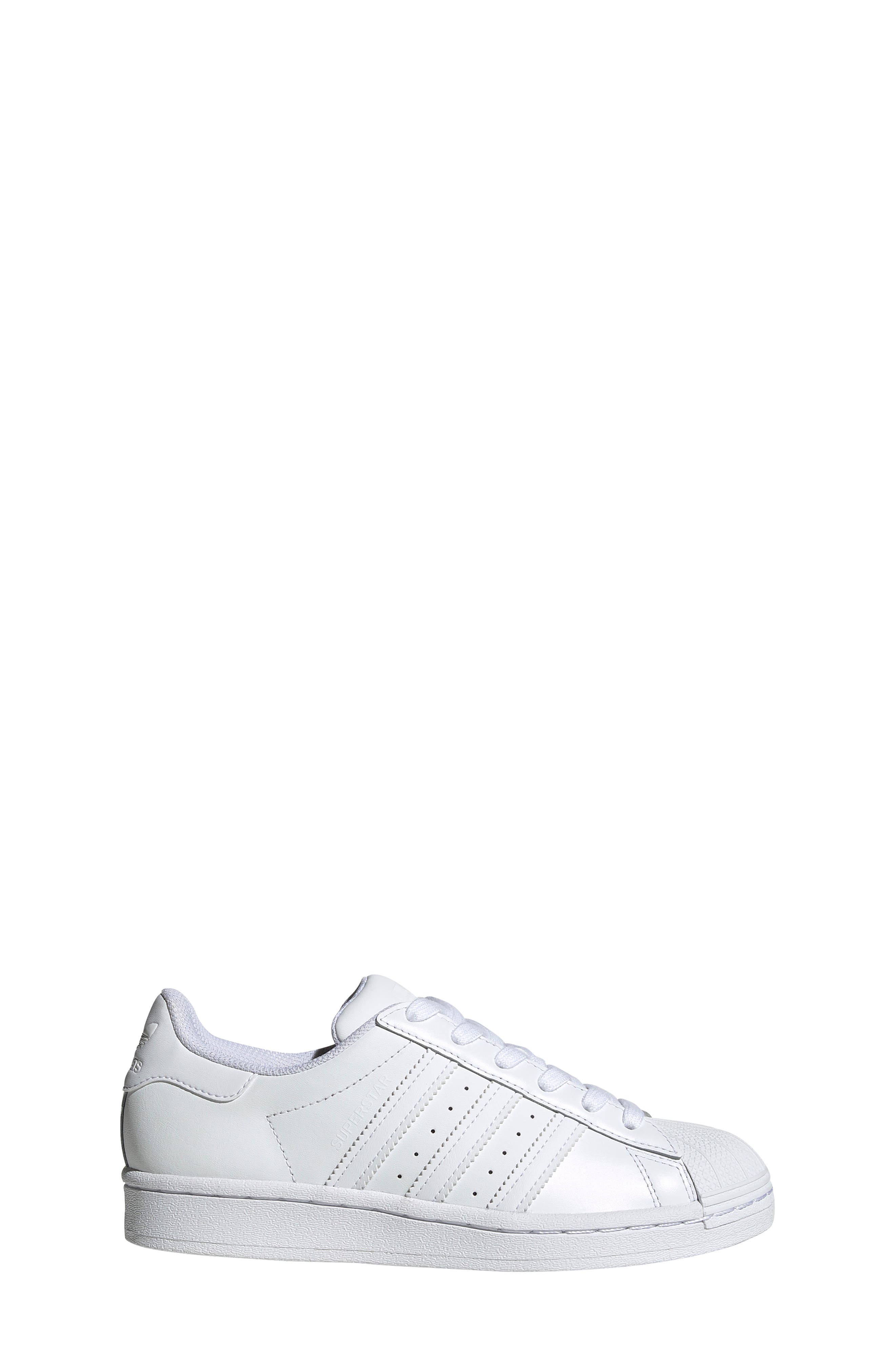 Superstar Sneaker, Alternate, color, WHITE/ WHITE