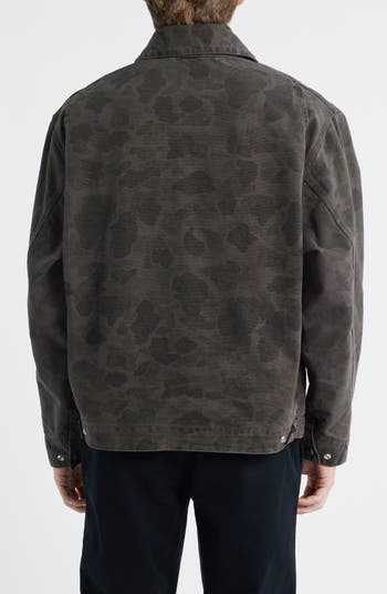 Carhartt Work In Progress Duck Detroit Camo Organic Cotton Canvas