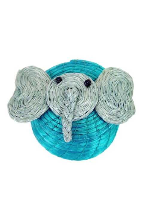 Animal Lidded Basket