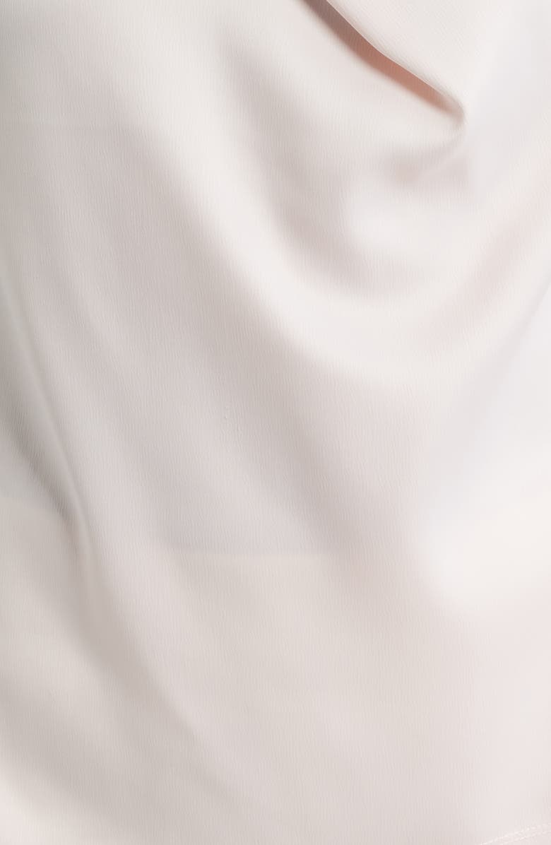 Anne Klein Asymmetric Sleeveless Cowl Neck Top, Alternate, color, Soft Blossom