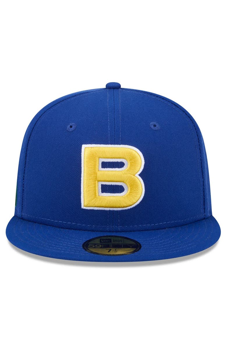 New Era Men's New Era  Blue Brazil Baseball 2026 World Baseball Classic 59FIFTY Fitted Hat, Alternate, color, Blue