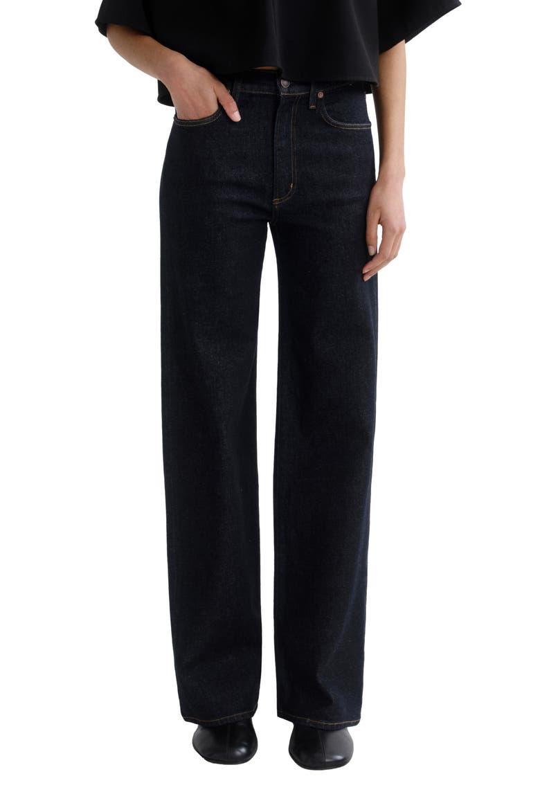 Harper High Waist Straight Leg Jeans, Main, color, RINSE (RINSE IND)