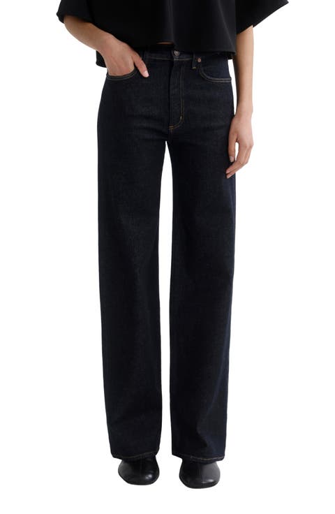 Harper High Waist Straight Leg Jeans