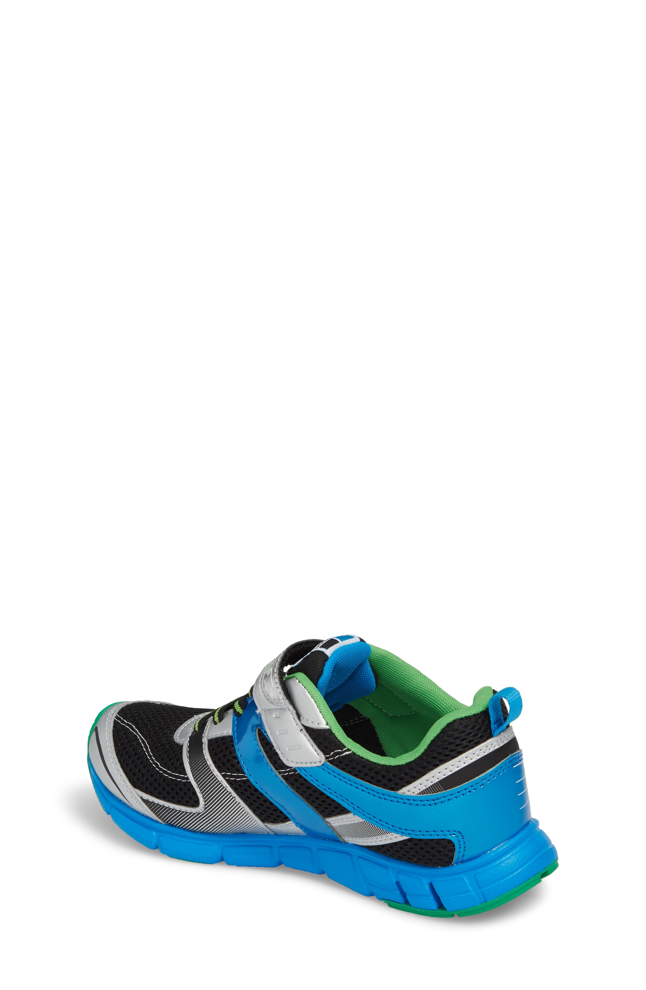 Velocity Washable Sneaker, Alternate, color, SILVER/ BLACK