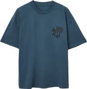 AllSaints Orlando Logo Oversize Graphic T-Shirt