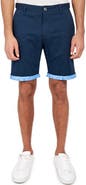 Brooklyn Brigade Slim Fit Solid Flat Front Shorts