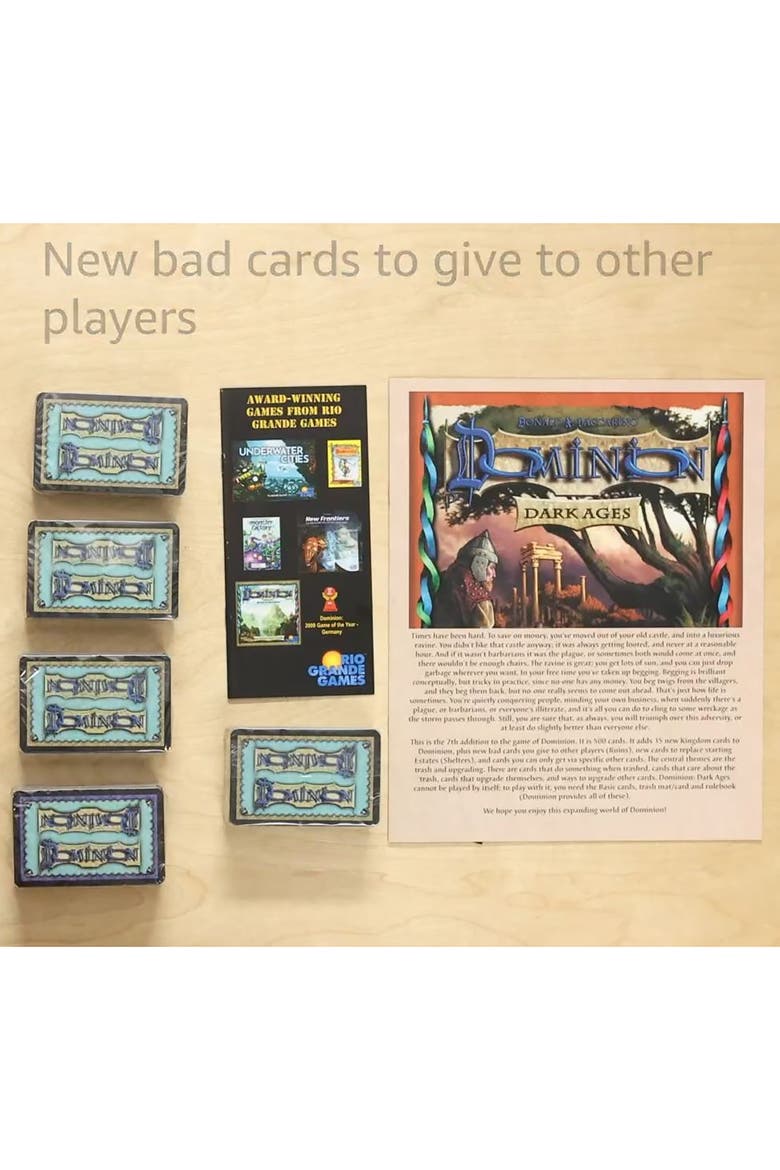 Dominion Dark Ages Expansion, Alternate, color, Multicolored