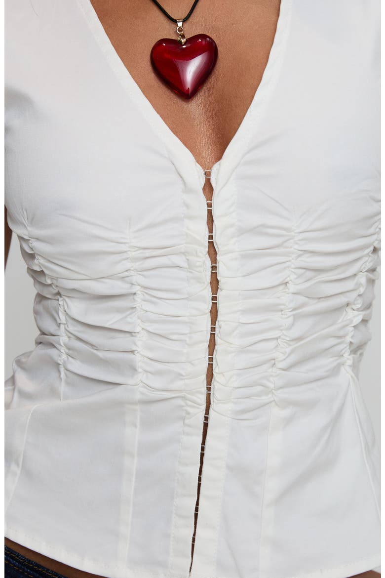 Indulgence Corset Top, Alternate, color, WHITE