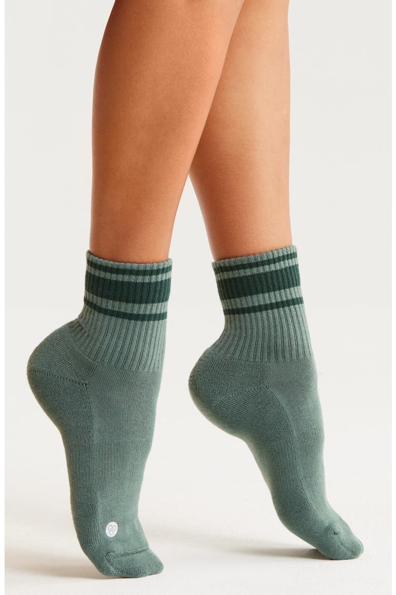 Sport Assorted 2-Pack Quarter Socks, Main, color, GREEN PARK