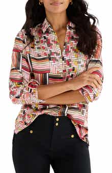 Colorweave Button-Front Shirt