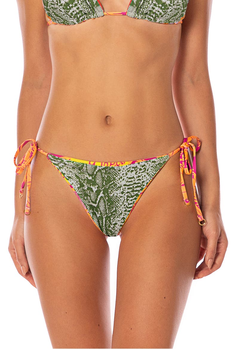 Dream Reversible Side Tie Bikini Bottoms, Alternate, color, PURPLE