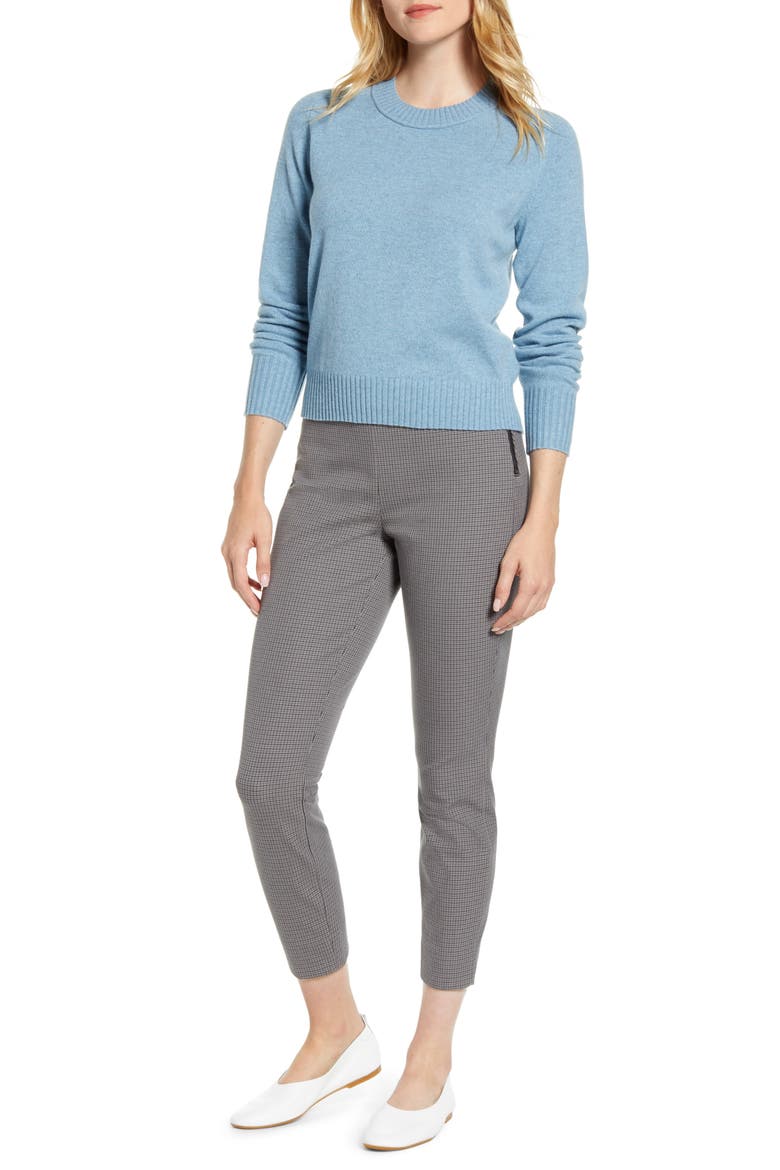 The ReCashmere Vintage Crew Sweater, Alternate, color, HEATHER AQUA