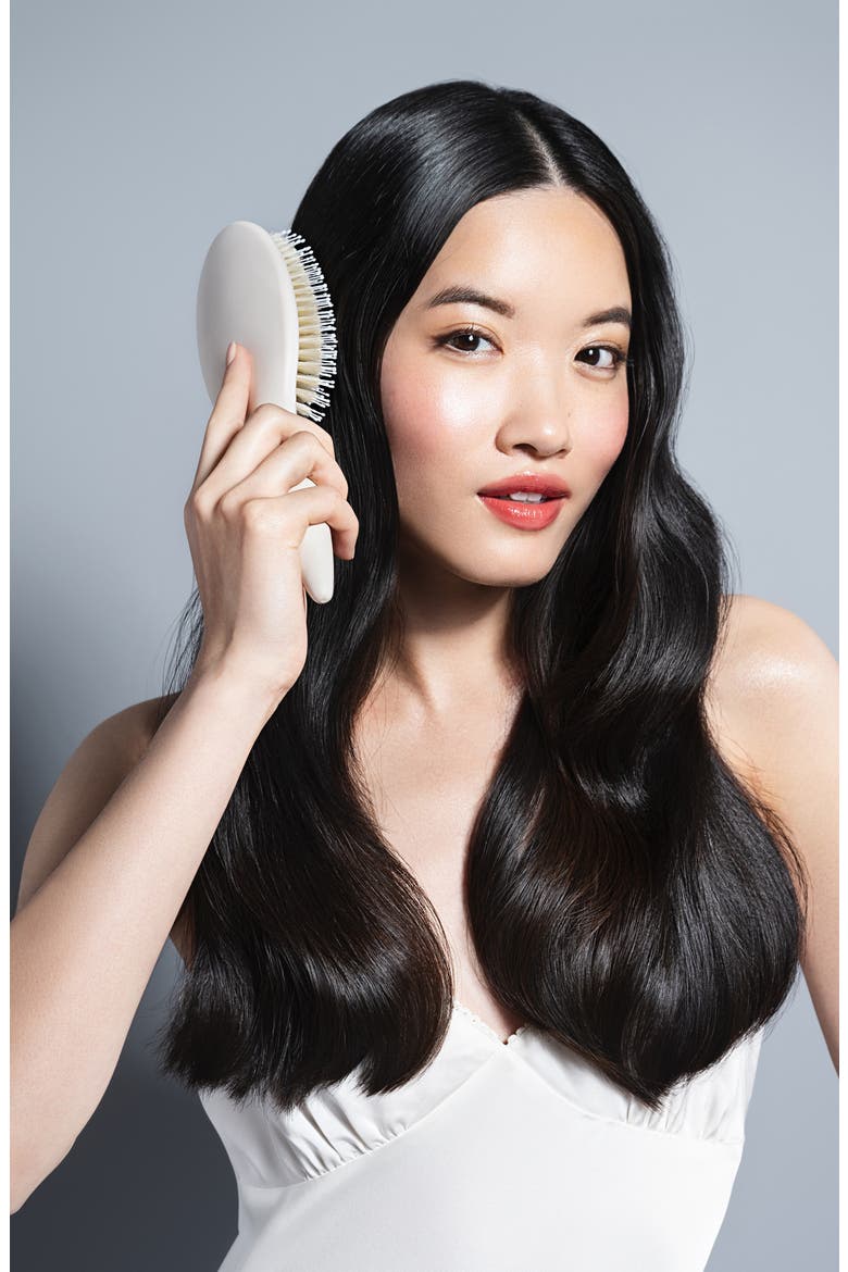 Finish & Shine Boar Bristle Brush, Alternate, color, NO COLOR