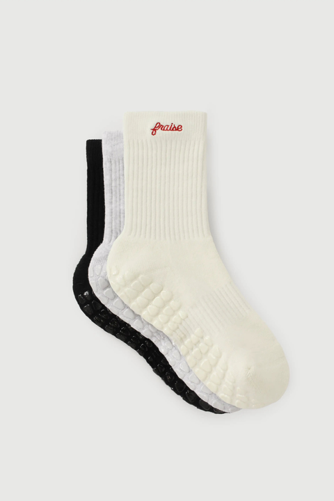 The Script Set Grip Socks