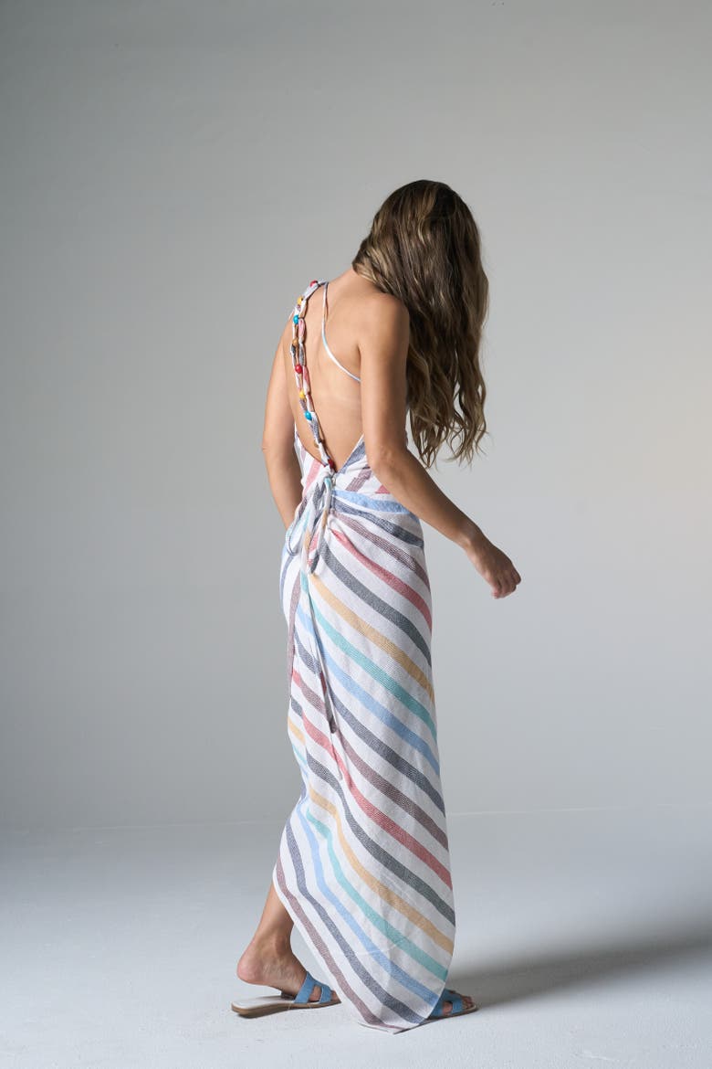 Mena Dress, Alternate, color, Candy Stripe
