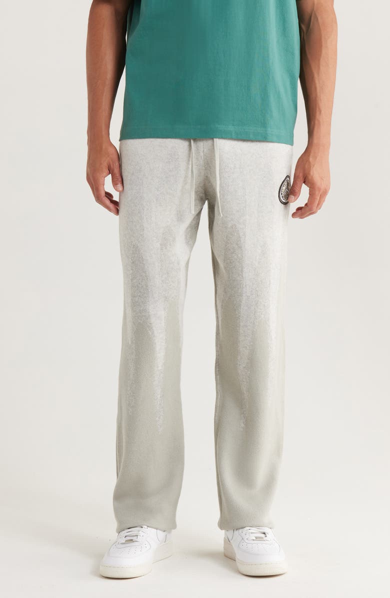 HONOR THE GIFT Drip Cotton Jacquard Pants, Main, color,
