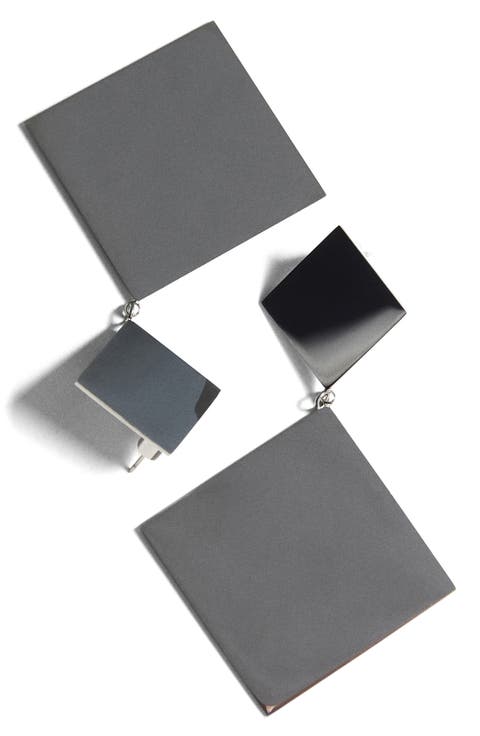 Geometric Drop Earrings