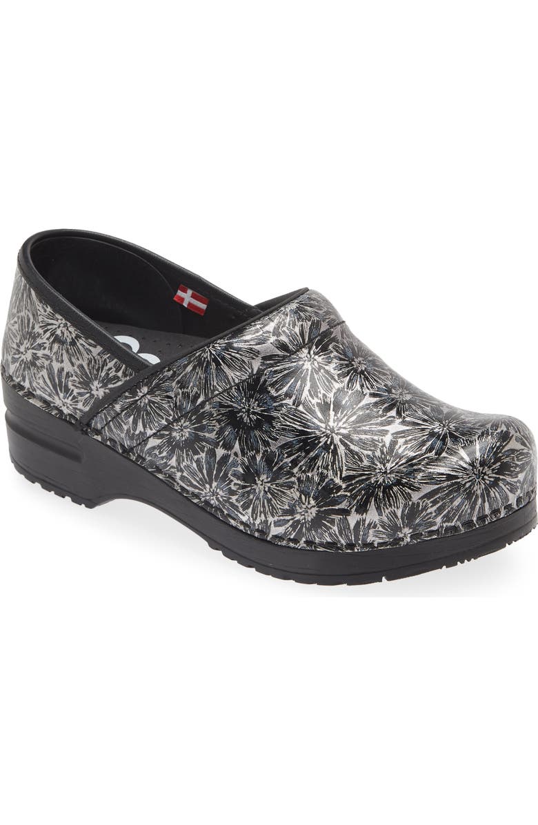 Sanita Rumney Floral Clog, Main, color,