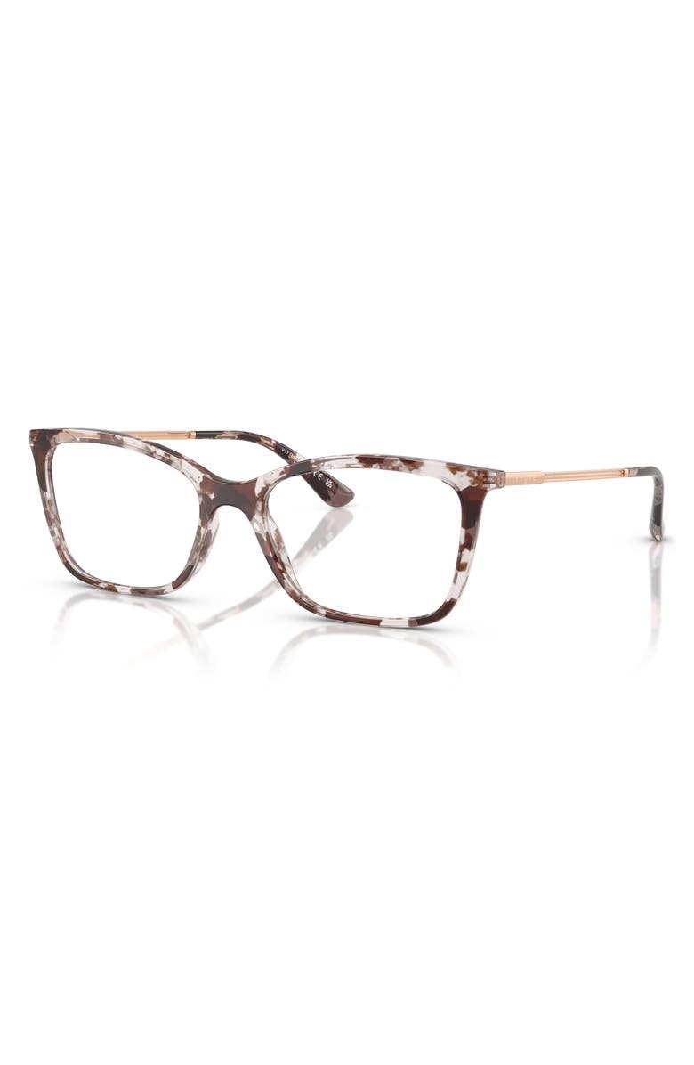 VOGUE 53mm Butterfly Optical Glasses, Alternate, color, Grey Havana