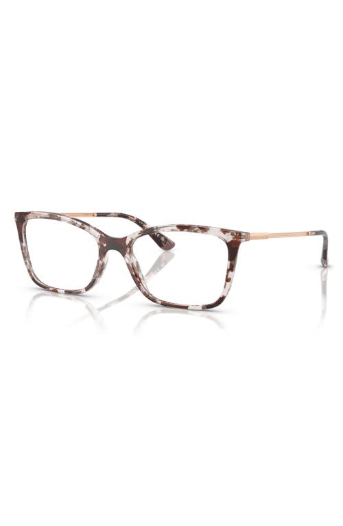 Vogue 53mm Butterfly Optical Glasses In Grey Havana