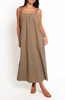 Petal & Pup Alessandra Cotton Maxi Dress
