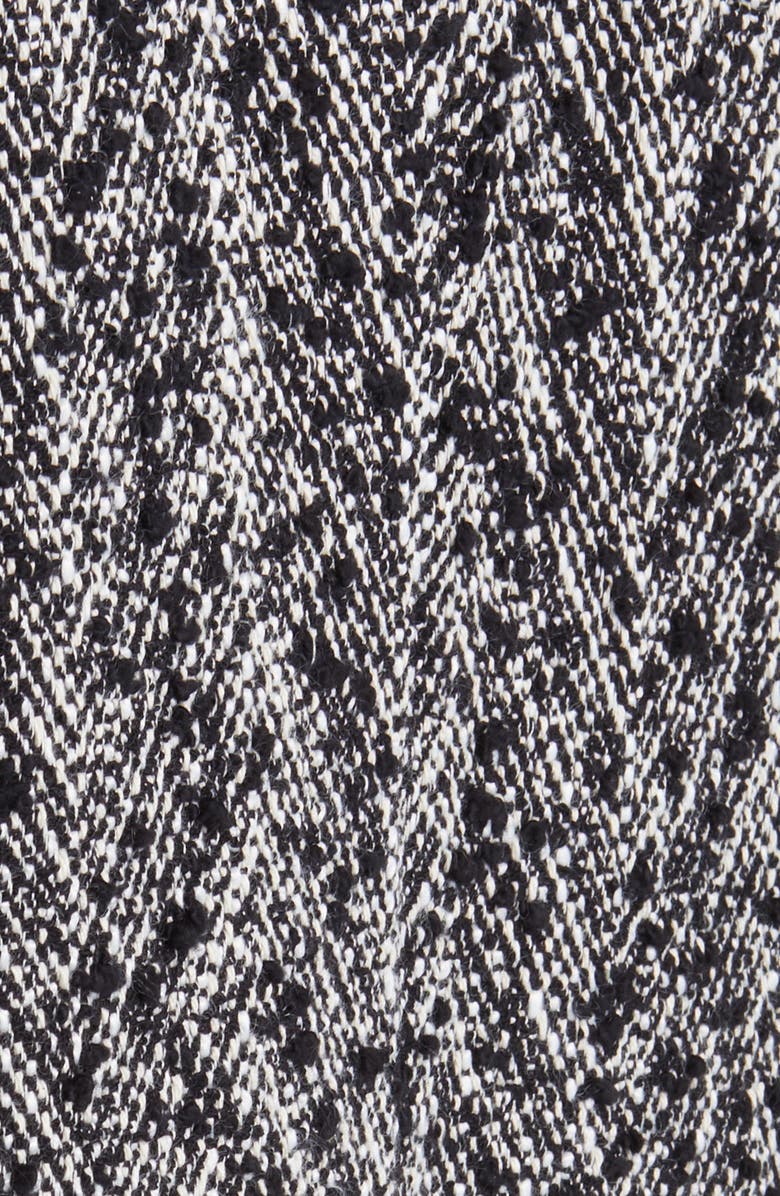 BOSS Catara Chevron Tweed Coat, Alternate, color, Open Misc