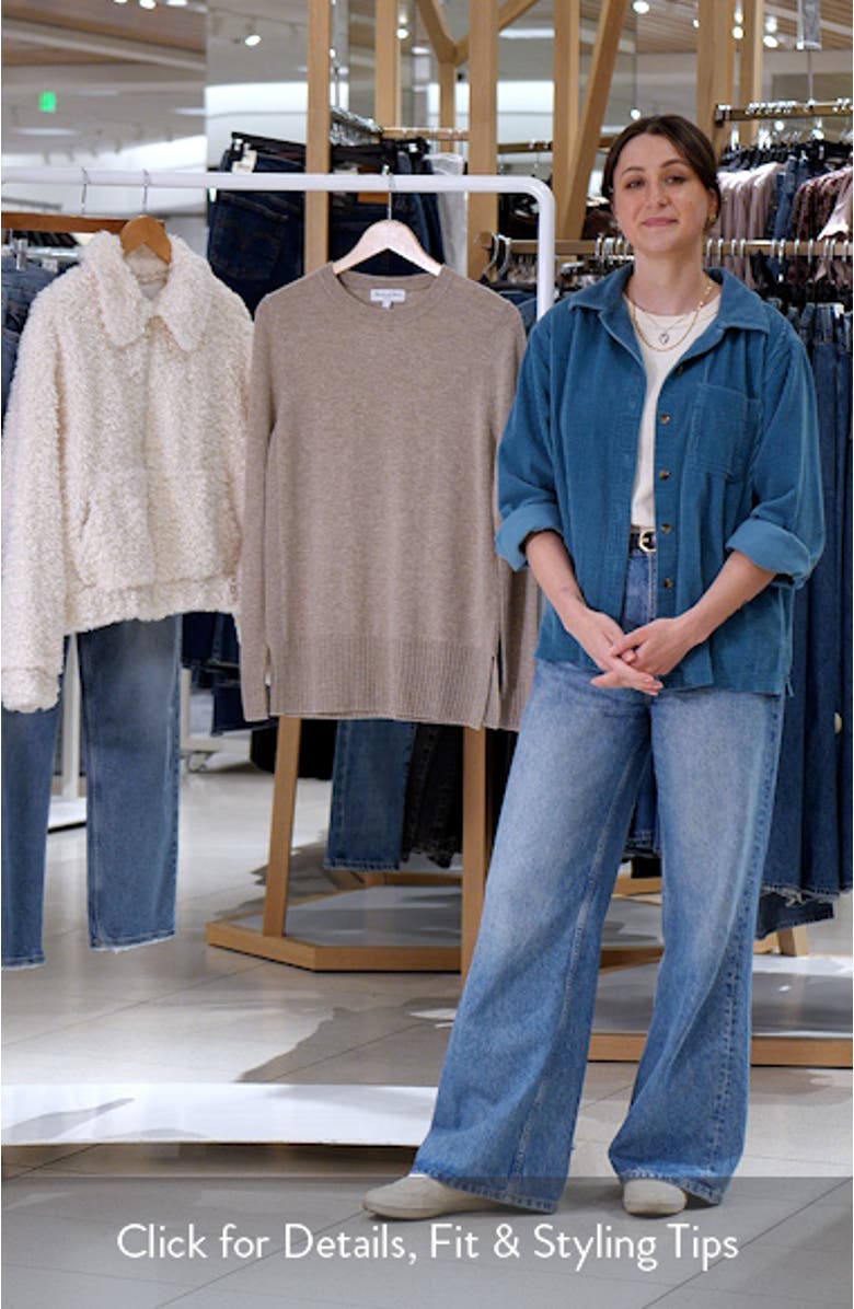 Willow Relaxed Wool & Cashmere Sweater, sales video thumbnail