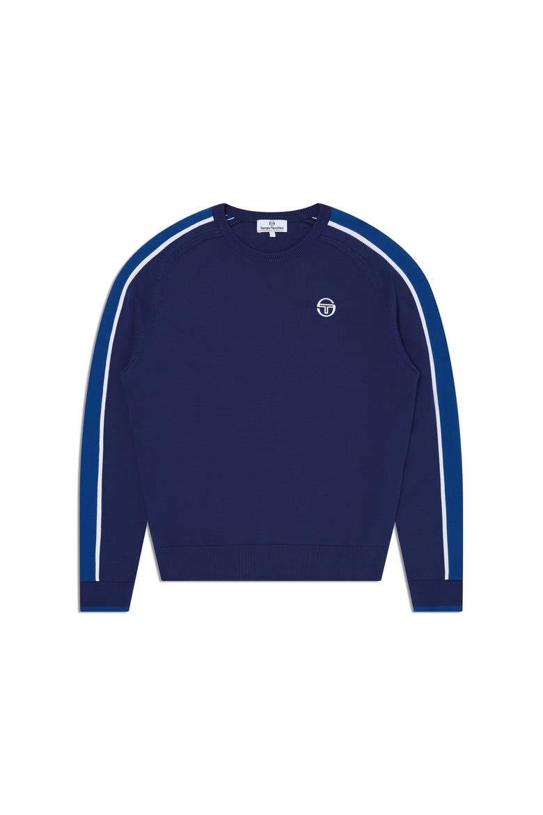 Fico Crew Long Sleeve, Alternate, color, BEACON BLUE