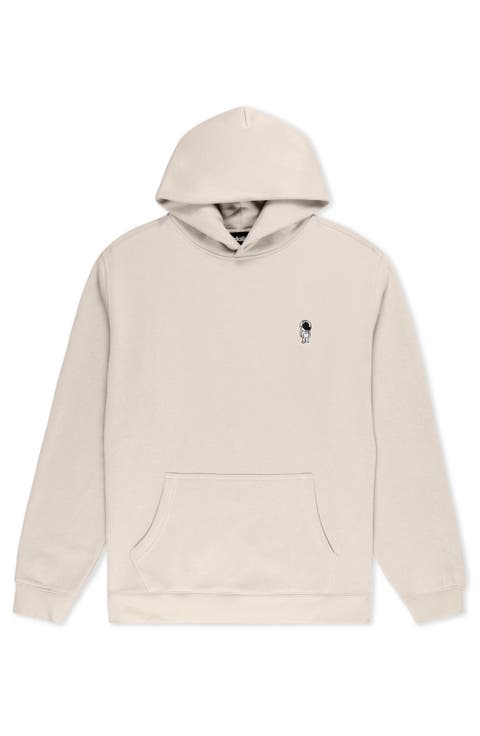 Astronaut Relaxed Midweight Fleece Pullover Hoodie