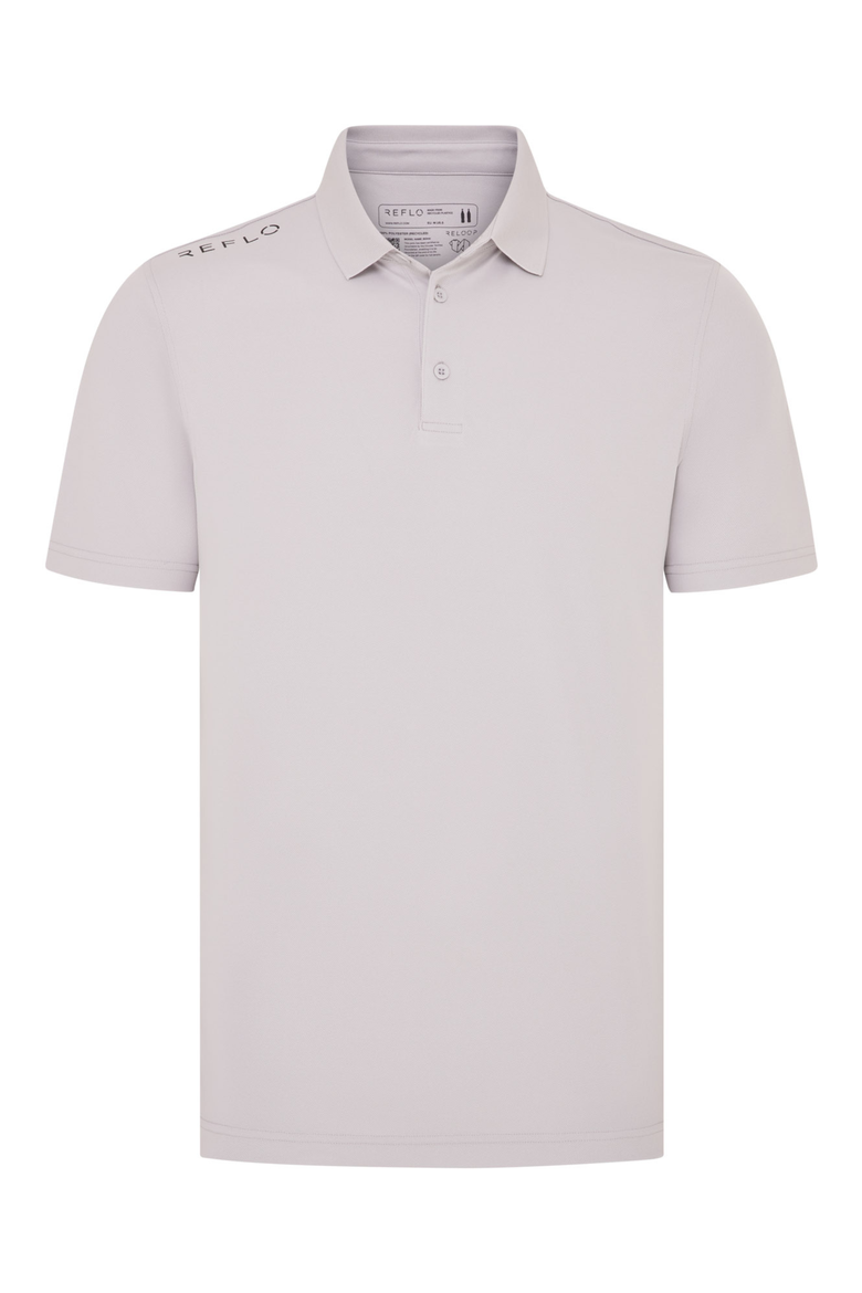 Bohai Performance Polo, Alternate, color, Rock Grey