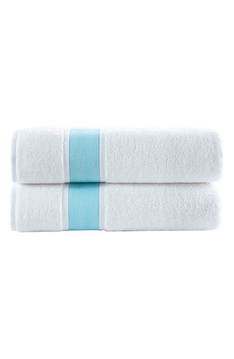Ottoman Rolls 2-Pack Turkish Cotton Hand Towels