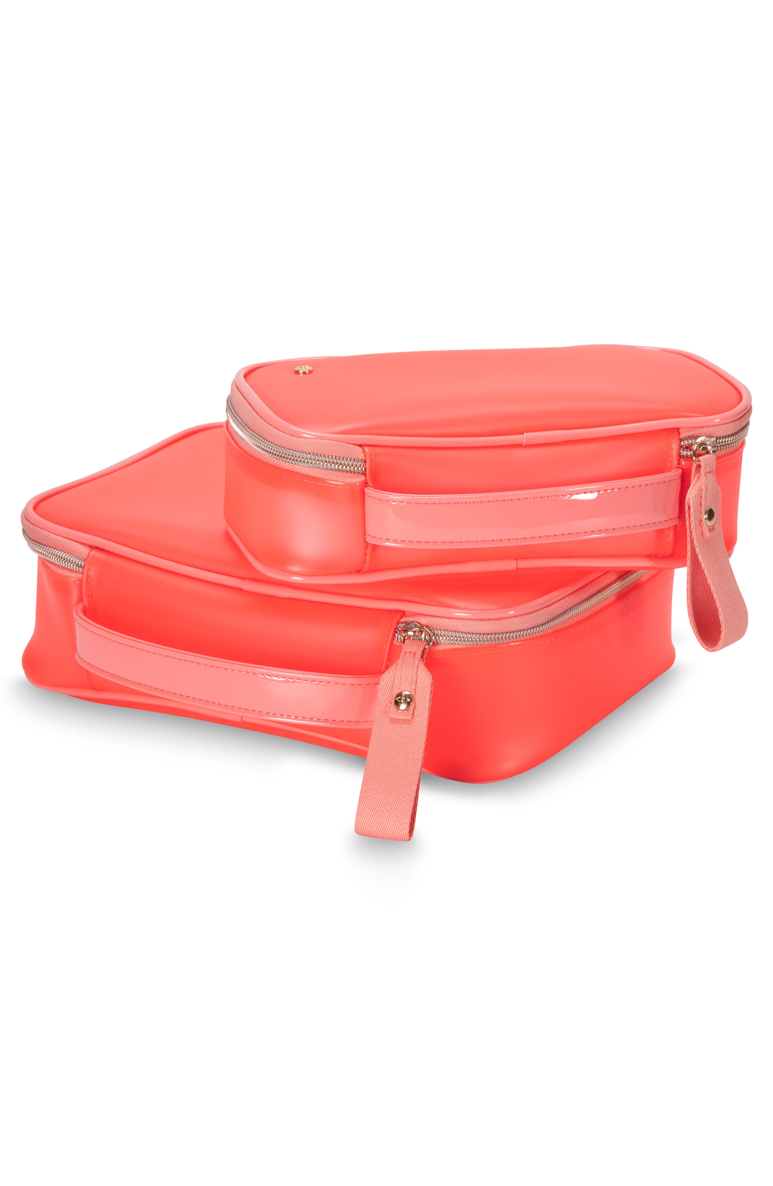 Miami Guava 2-Piece Makeup Case Set, Alternate, color, PINK